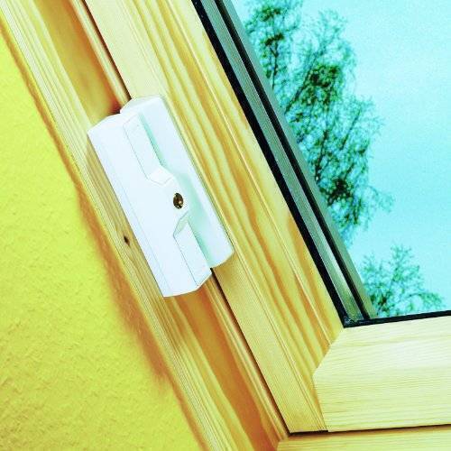 ABUS DF88 Dachfenster-Zusatzsicherung – Abschließbarer Schutz gegen Einbruch 🔒