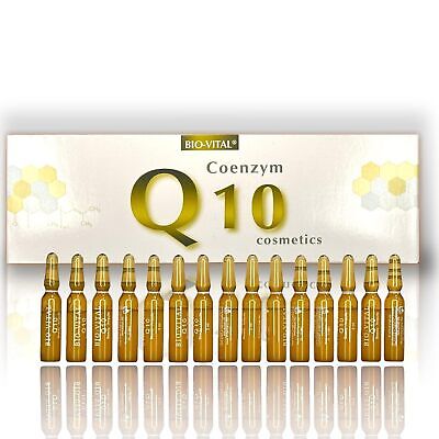 Coenzym Q10 Ampullen Bio-Vital – 15x2 ml – Anti-Aging & Hautstraffung für Gesich