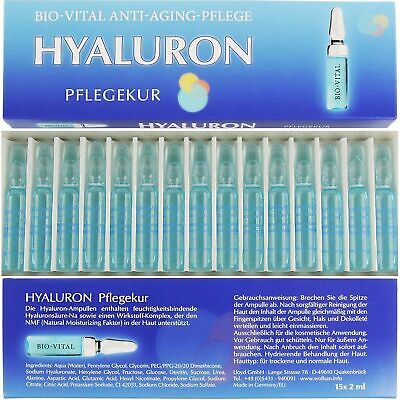 Hyaluron – Bio-Vital Anti-Aging Ampullen 15x2ml, hochkonzentrierte Hyaluronsäure