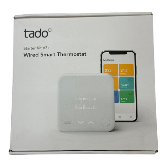 tado° Smartes Thermostat Starter Kit V3+ für Wohnungen mit Raumthermostat