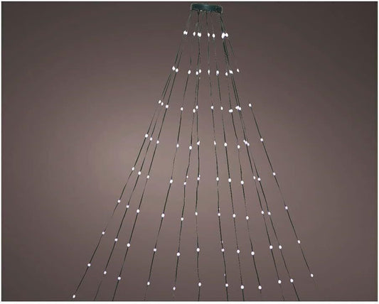 EDM Girlande mit Mikro-Led mehrfarbig 180l 6,8m Modell 72381 | Für Innen-Deko & festliche Stimmung