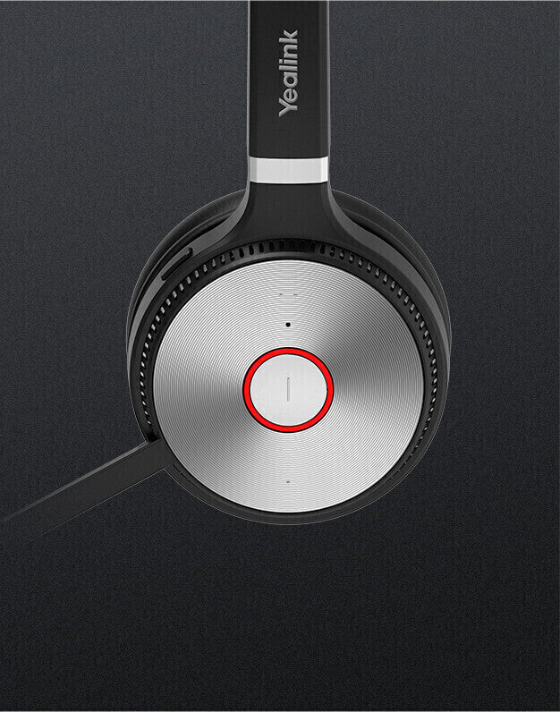 Yealink WH62 Dual Teams DECT Headset – 2,5 mm, 14 h Gesprächszeit, MS Teams