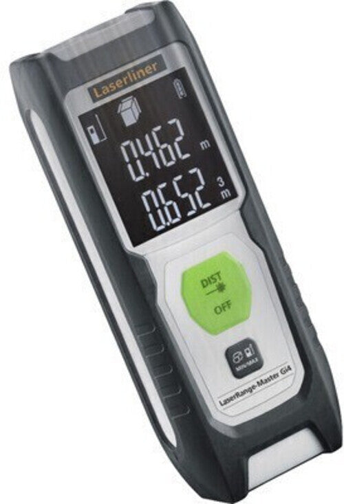 Laserliner Laser-Entfernungsmesser Gi4 – 40 m, grüner Laser, ±2 mm Genauigkeit