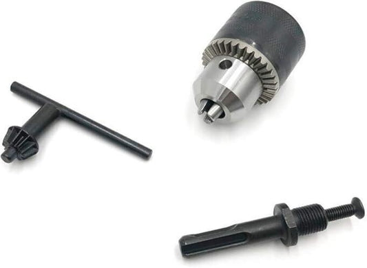 Bohrfutter 13 mm mit SDS-Plus Adapter + Schlüssel – für SDS+ Bohrmaschinen