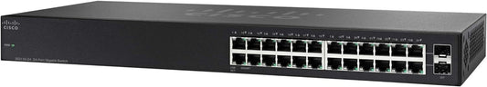 Cisco SG110-24 Unmanaged Switch mit 24 Gigabit Ethernet-Ports und 2 Combo mini-G