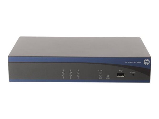 HPE MSR900 Multi-Service Router – 2x WAN, 2x LAN, VPN, Firewall, QoS, IPv6
