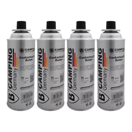 28 x B-Camping Gaskartusche Butan 227g EN417 Gas Kartusche für Camping Kocher