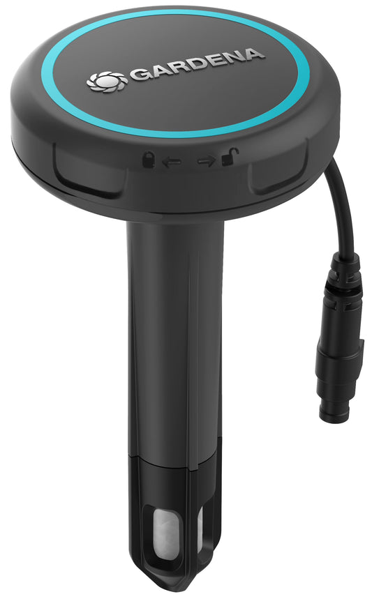 Gardena Bodenfeuchtesensor mit 5 m Anschlusskabel und Verlängerung für automatische Bewässerung
